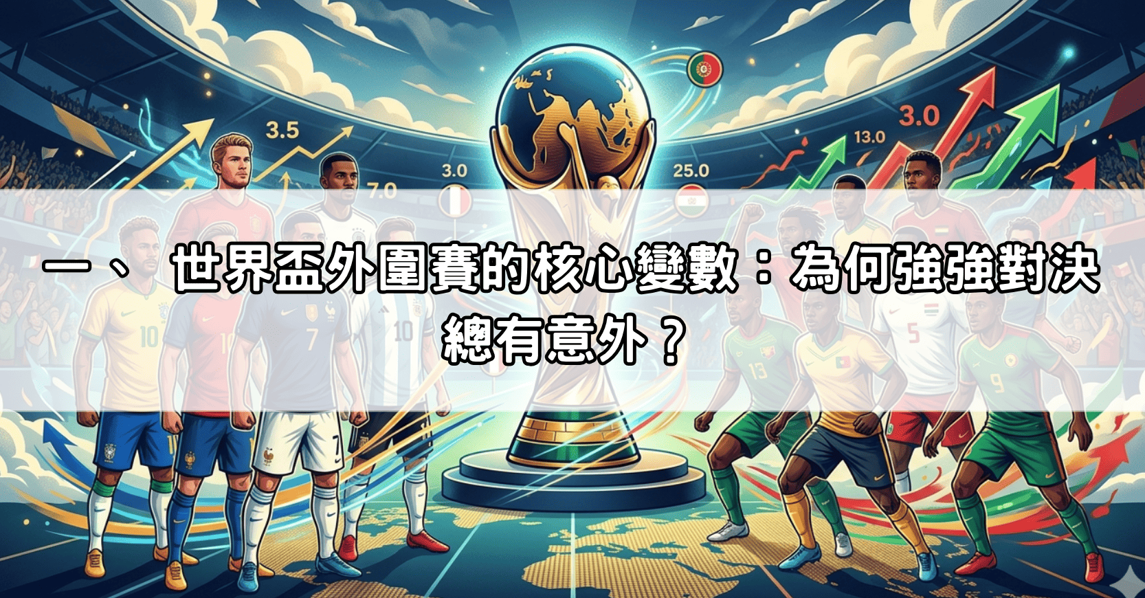 一、 世界盃外圍賽的核心變數:為何強強對決總有意外?